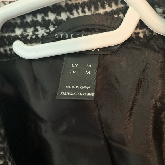 Women’s black and grey patterned blazer - Picture 2 of 2